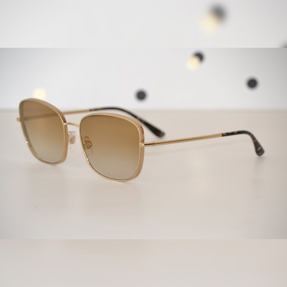 Dolce & Gabbana Accessories - DOLCE & GABBANA DG2223 Gold / Light Brown Gradient